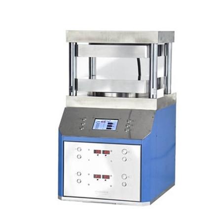 0.1°C 온도 제어 정확도를 갖춘 300°C 25T 자동 플랫 핫 프레스