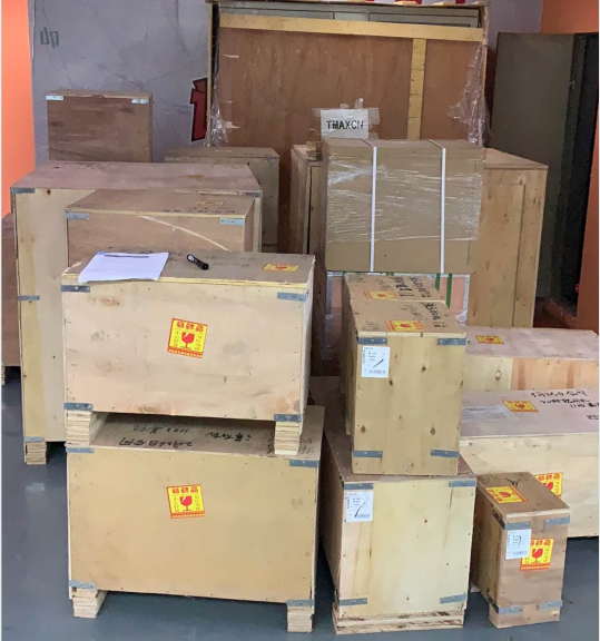 칠레로의 코인 셀 조립 장비