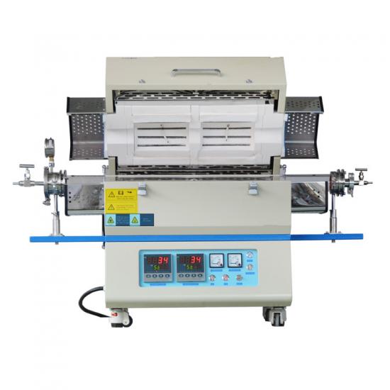 대기 소결용 Lab 1200-1200C 이중 구역 튜브로