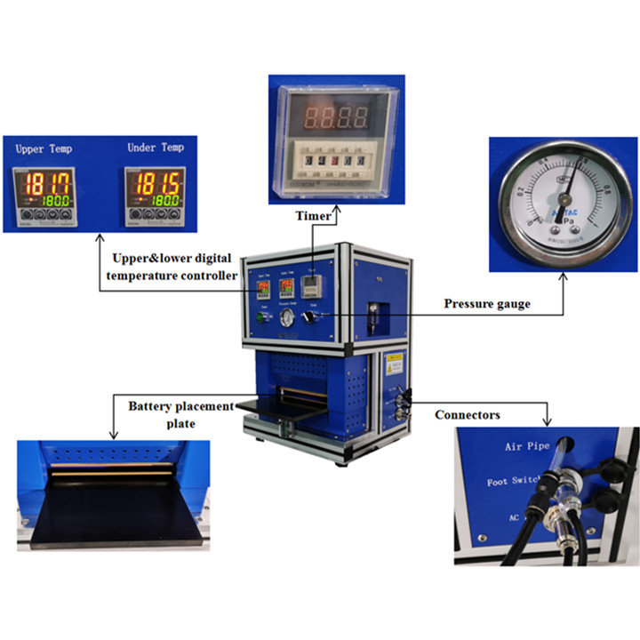 파우치 셀 진공 밀봉기